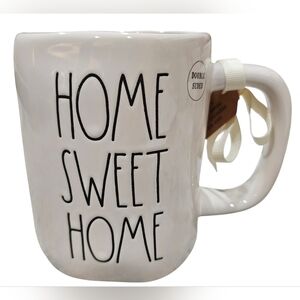 Rae Dunn White 'Home Sweet Home' Mug. New!